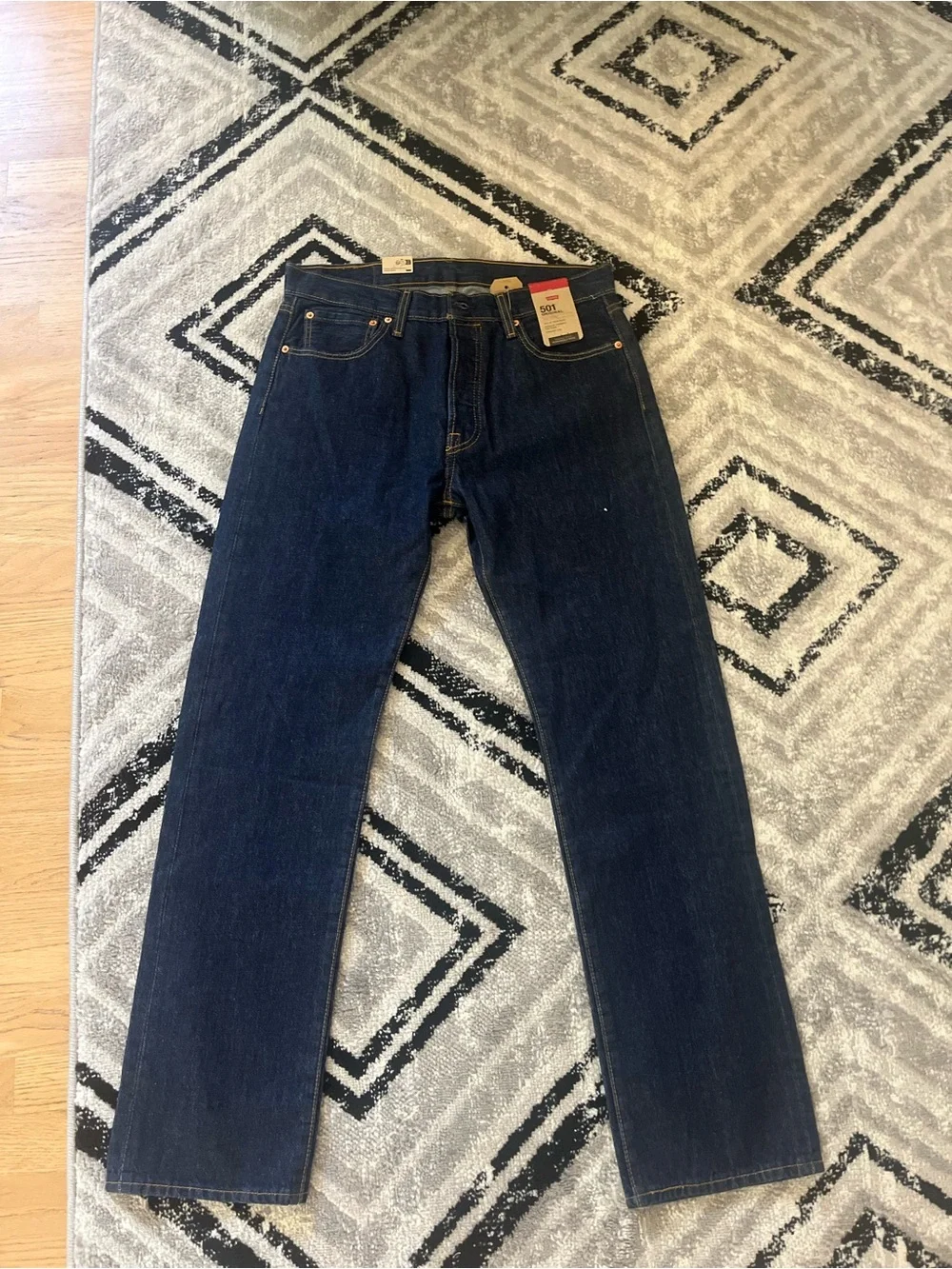 Levi's Men's Indigo Straight Jeans